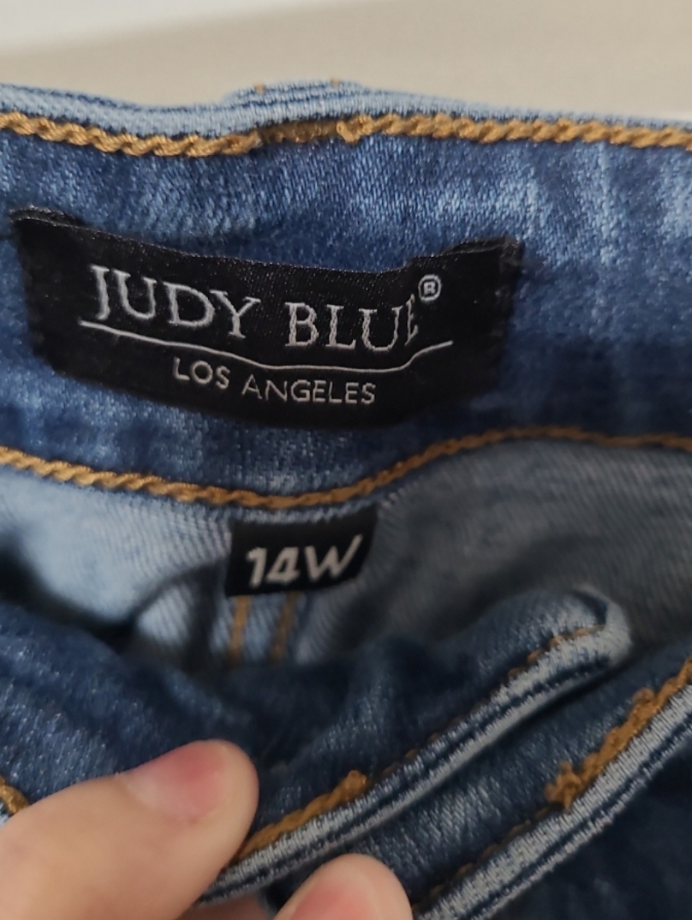 Judy Blue Slim Skinny Jeans 14W - Picture 2 of 3